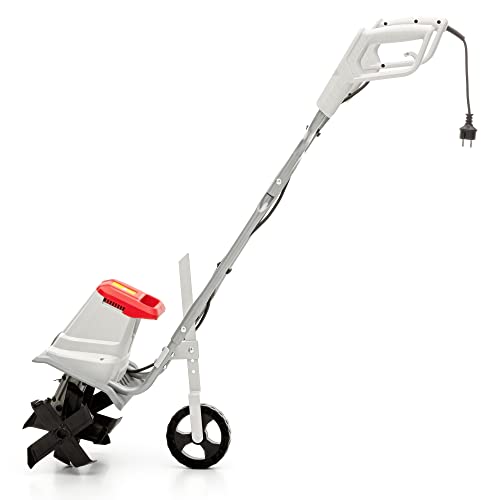 IKRA motoazada eléctrica motocultor IET 1030, Ancho de Trabajo 30cm, Profundidad 20cm, 1080W