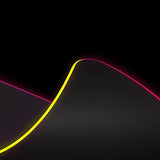 SteelSeries QcK Prism 3XL - Alfombrilla de ratón para juegos - Iluminación RGB de 2 zonas - Iluminación de eventos en tiempo real - Optimizada para sensores de juego - Tamaño 3XL (1220mmx590mmx2mm)