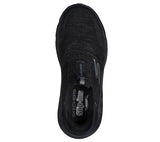 Skechers MAX Cushioning Arch Fit 2.0 Cambridge, Zapatillas Mujer, Black Textile/Trim, 37.5 EU