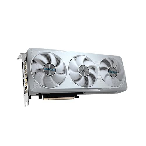Gigabyte GeForce RTX 5070 Eagle OC Ice SFF 12G Tarjeta Gráfica - 12GB GDDR7, 192 bits, PCI-E 5.0, 2587 MHz Core Clock, 3 x DP 2.1a, 1 x HDMI 2.1b, NVIDIA DLSS 4, GV-N5070EAGLEOC ICE-12GD