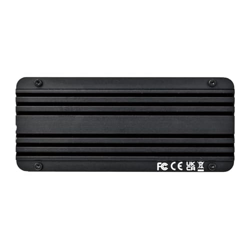 SilverStone Technology SST-MS12-40G, Carcasa SSD NVMe USB4 con refrigeración Activa