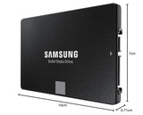 Samsung SSD 870 EVO - Disco duro interno de estado sólido, 4 TB, SATA 560 MB/s, 2,5", Negro