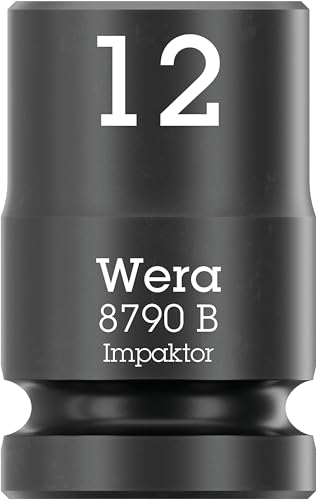 Wera 05005530001 8100 SB 12 Juego de carraca Zyklop Comfort, palanca de conmutación, con arrastre de 3/8", métrico, 16 piezas