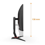 AOC C27G4ZXE Monitor Gaming 27 Pulgadas FHD Curvo, 280Hz, Fast VA, 1 ms GtG, Adaptive Sync., HDR10, FreeSync Premium (1920x1080, 2X HDMI 2.0, 1x DP 1.4), Negro/Gris