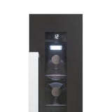 Candy DiVino CCVB 15/1, Vinoteca Integrable Estrecha, 20L, 7 Botellas, Puerta Reversible, 6 Baldas, Tratamiento Anti-UV, Compresor Antivibraciones, LED, Temperatura 5º a 18º, 39DB, Clase C, Negro