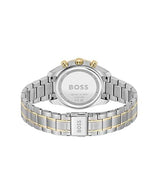 BOSS Reloj Analógico de Cuarzo Multifunción para Mujer Colección Grand Tour Ladies con Correa de Acero Inoxidable Bicolor - 1502766