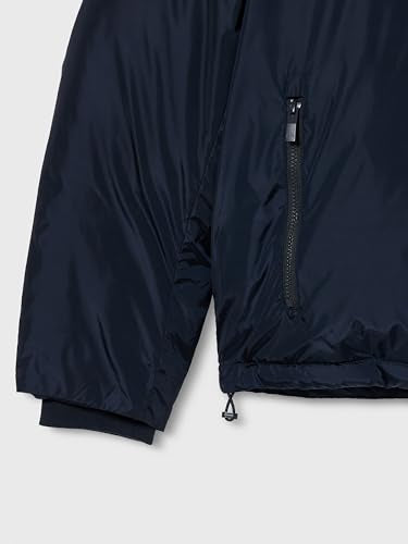 Armani Exchange Parche con Logotipo de The Urban Expedition, sostenible Chaqueta Down, Azul Marino, XL para Hombre