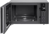 LG Microondas MS2595CIS con tecnología Smart Inverter 25 litros de capacidad, 1000 W, programas automáticos, niveles de potencia ajustables y función EasyClean, color plateado