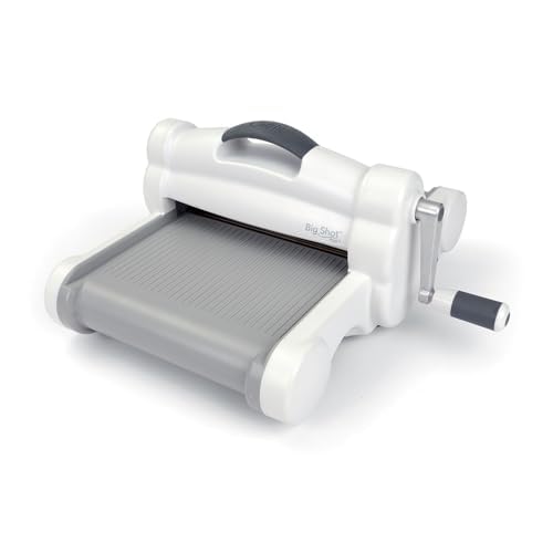 Sizzix Big Shot Plus Machine Only 660020 Máquina de troquelado manual y repujado para artes y manualidades, álbumes de recortes y tarjetas, apertura de 21 cm