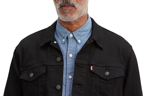 Levi's The Trucker Chaqueta, Dark Horse, XL Hombre