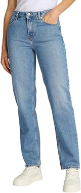 Tommy Hilfiger Vaqueros MujerClassic Straight UMA Talle Medio, Azul (UMA), 28W/32L