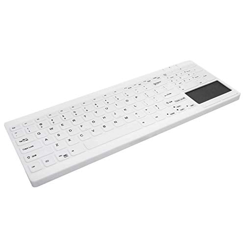 Teclado - Teclado Lavable y desinfectable, con tecnología Touch, Ideal para entornos higiénicos, Resistente y Funcional
