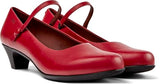 Camper Helena Bajo 20202, Mary Jane Flat, Mujer, Rojo 093, 38 EU
