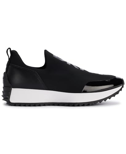 DKNY NALLEN-Slip ON SNE - Zapatillas Deportivas para Mujer, Color Negro, Talla 38 EU, Negro, 38 EU