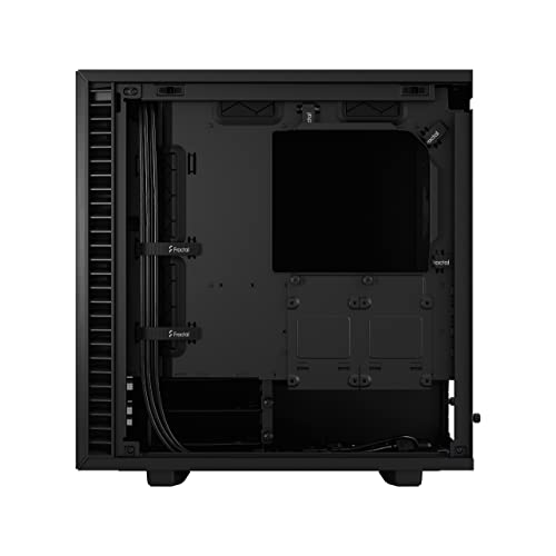 Fractal Design Define 7 Mini Black Brushed Aluminum/Steel Micro ATX Silent Mini Tower Computer Case