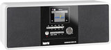 Imperial DABMAN i200 CD Digital 20W Negro, Blanco - Radio CD (Digital, DAB+,FM,UKW, Jugador, CD, 20 W, 7,62 cm (3"))