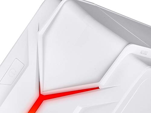 Silverstone SST-RVZ03W-ARGB - Carcasa para Ordenador Raven Mini-ITX para Videojuegos, ARGB, Blanco