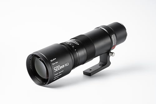 TTArtisan Teleobjetivo de Cuerpo metálico F6.3 de 500 mm Compatible con Montura Canon RF (Marco Completo), Color Negro