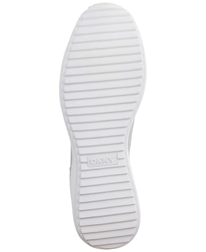 DKNY Kasia-Lace Up Wedge, Zapatillas Mujer, Gris Plateado, 40.5 EU