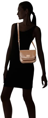 Geox D Flavria A, Bolsa Mujeres, Barro