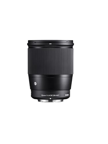 Sigma 16 mm F1.4 DC DN Contemporary - Objetivo para Sony E, color negro