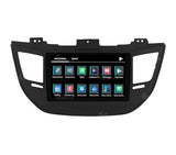 Radio de Coche para Hyundai Tucson Negro Android GPS Bluetooth WiFi USB Dab+ Touchscreen 9" 8core Carplay AndroidAuto
