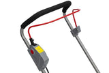 IKRA cortacésped Mulching ICM 2033 con 2X batería y Cargador, Ahorro de Espacio, Superficies de césped de hasta 150m²