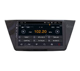 JF-131WTA-XDAB Autorradio de Ajuste Personalizado Compatible con Volkswagen Touran Android GPS Bluetooth WiFi Dab USB Pantalla táctil Full HD 10"