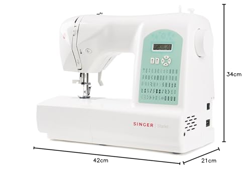 Singer Starlet 6660 - Máquina de coser electrónica