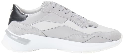 BOSS Skylar_Runn_flsd, Zapatillas Mujer, Open Grey, 40 EU