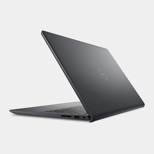 Dell 15 Ordenador Portátil DC15250 15.6" FHD 120Hz, Intel Core i3-1300U, 8GB RAM DDR4, 512GB SSD, Intel UHD, Windows 11 Home, Teclado retroiluminado QWERTY Español – Negro Carbón