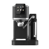 Cecotec Cafeteras Express Semiautomáticas Cafelizzia ColdBrew Latte. 1350W, 20 Bares, ColdBrew, Pantalla Color Táctil, 1.2L Depósito de Agua y 1000ml Leche, Calientatazas, Doble Brazo, Desmontable