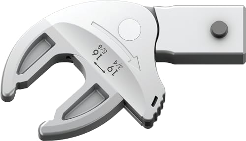 Wera 05136076001 9530 Juego de llave dinamométrica para bombas caloríficas/sistemas de climatización, 4 piezas