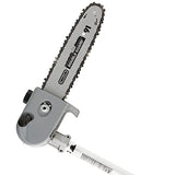 IKRA Multiherramienta IBKH 33-1 Gasolina 4en1 Herramienta multifunción para jardín Incl. Escudo Protector y Lima de Cadena
