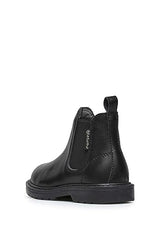 Naturino Botines chelsea de piel de becerro, Negro 32