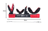 KS Tools 500.8625 Juego de compresór de muelles, 6 pzs., max. 1800 kg
