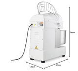 Maxima Amasadora en espiral - 10 l - 6 kg de masa