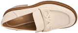 MICHAEL KORS Rocco Heeled Loafer, Moccasin Mujer, Lt Cream, 41 EU