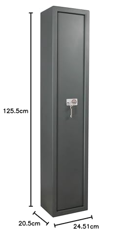 ARREGUI Braco ARM030 Armero de Acero para 3 Escopetas | Caja Fuerte para Armas | Armero para Rifles | FRANCIA e ITALIA: válido para todas las armas | ESPAÑA y PORTUGAL: no homologado