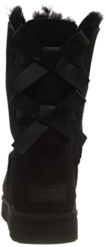 UGG Bailey Bow II, Botas Clásicas Mujer, Negro 40 EU