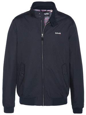 Schott NYC Hombre Cabl1220 Chaqueta Not Applicable, Azul (Navy Navy), Medium