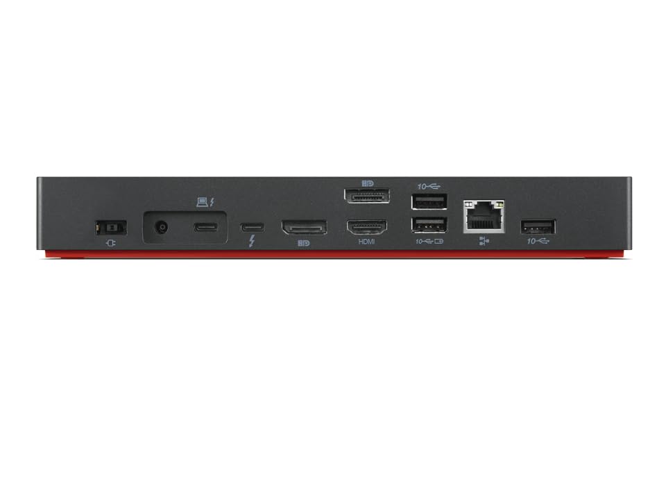 Lenovo ThinkPad Thunderbolt 4 40B00300EU - Base de Carga para estación de Trabajo (UE/INA/Vie/ROK)