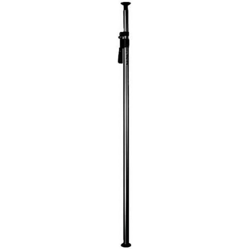 Manfrotto 432-2,7B - Monopods para cámaras, Soporte, 1.5-2.7 m, 2.3 kg (Aluminio, Negro)
