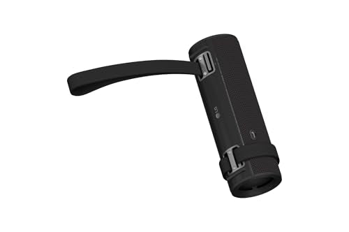 LG xboom Grab, Altavoz Inalámbrico, Bluetooth, 30W, Sonido Sound Boost, Resistente al Agua IP67, Autonomía 20h, Color de Luces LED Variable, Amplia Conectividad