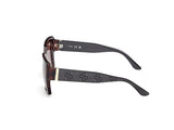 GUESS Gu00200 Gafas, 52f Dark Havana, 53/18/140 para Mujer
