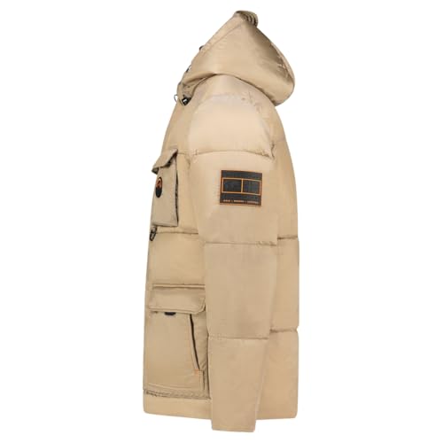 Geographical Norway Dolbary Men Parka Hombre, Beige, XL