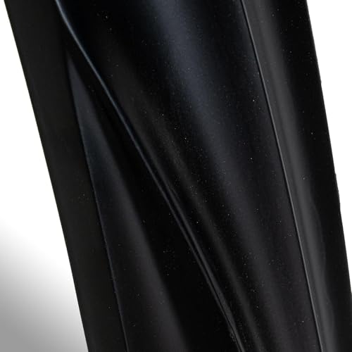 Espejo de pie con Forma de Madera DM Lacado en Negro 70x4x175cm