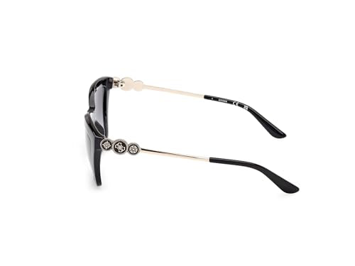 GUESS Gu00199 Gafas, 01b Shiny Black, 56/17/140 para Mujer