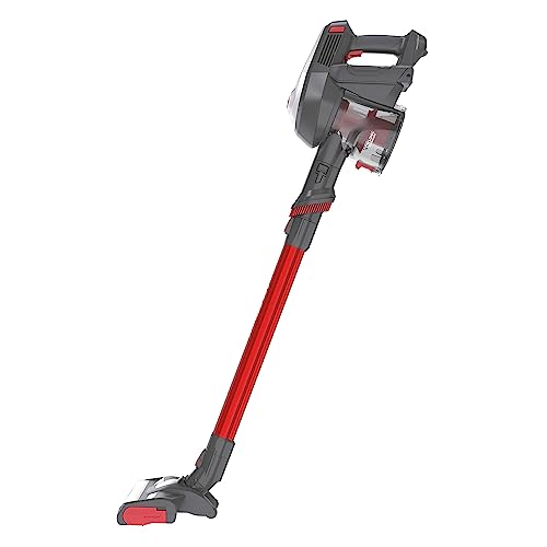 Hoover H-FREE 100 ESPECIAL MASCOTAS HF122GPT Aspiradora Escoba sin Cable, sin Bolsa, 3 en 1: Escoba, de Mano y Vertical, Cepillo Mascotas y Tapicerías, Autonomía 40min, Posición Parking, 6500Pa