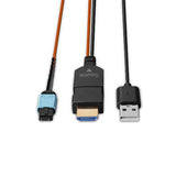 Lindy - Extensor HDMI 8K60 de fibra óptica MPO de 100 m